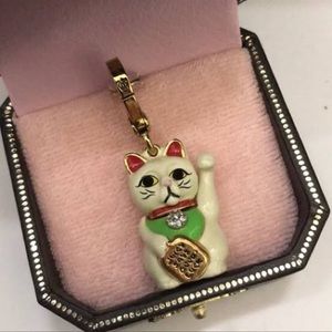 🥡🐱Rare Juicy Couture LUCKY CAT🐈Charm